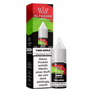 Al Fakher Liquid 10ml - Two Apple 20mg
